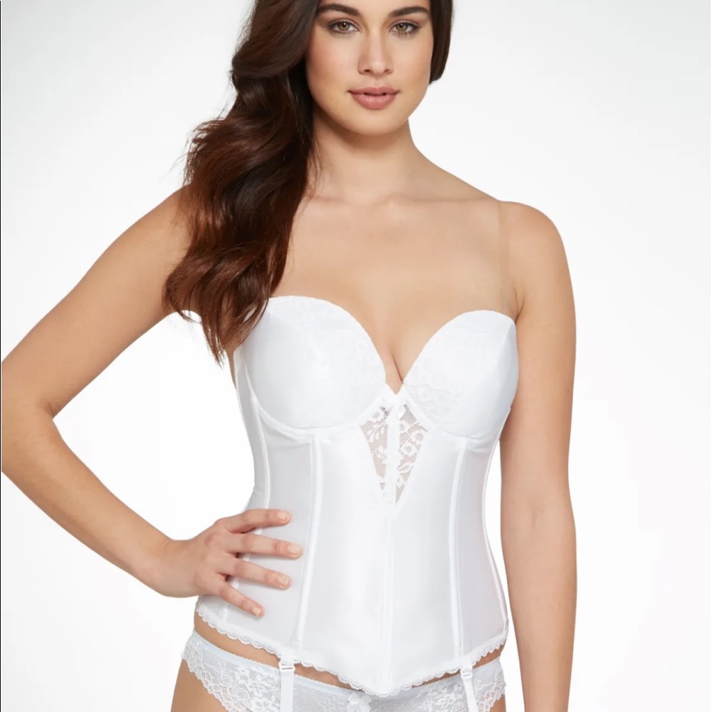 Va Bien Low-Back Corset with Garter Straps
